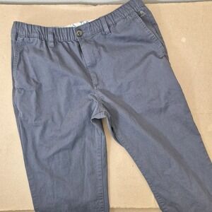Chubbies Pants Men's‎ Medium Gray Regular Fit Chinos Stretch
